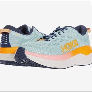 Hoka One One Bondi 7 Blue Haze/Black Iris 8.5
